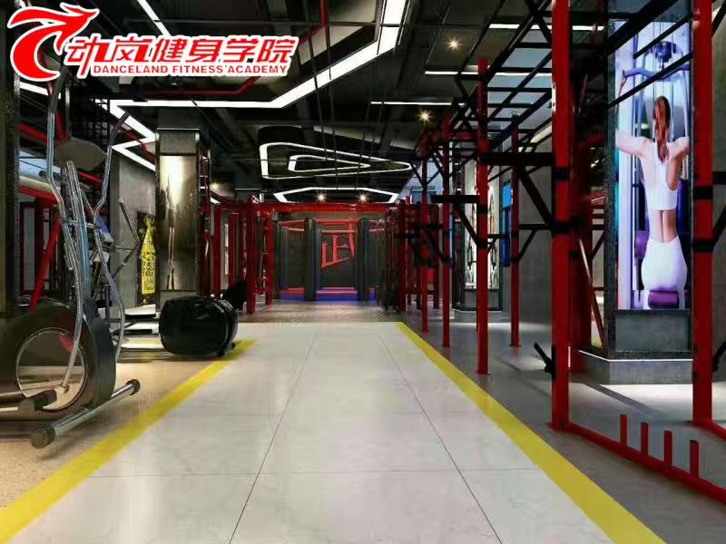 動(dòng)嵐健身虎門(mén)海韻加盟店裝修風(fēng)格展示