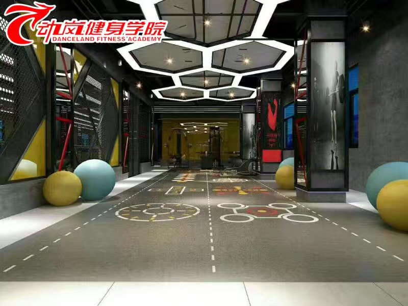 動(dòng)嵐健身虎門(mén)海韻加盟店裝修風(fēng)格展示