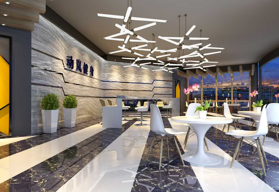 動(dòng)嵐健身湖南江華店加盟店裝修風(fēng)格展示