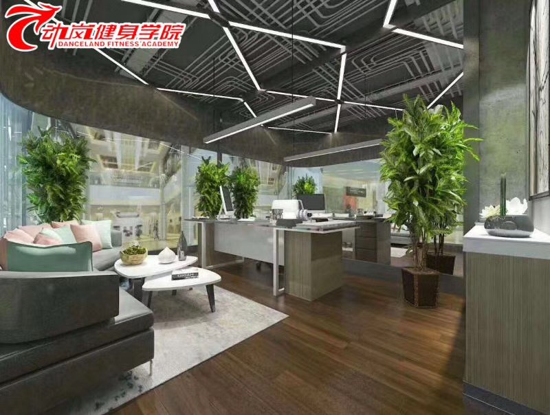 健身房前臺裝修風(fēng)格展示
