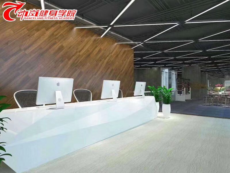 健身房前臺裝修風(fēng)格展示