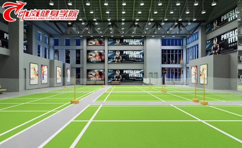 動(dòng)嵐健身融匯半島健身房加盟店裝修風(fēng)格展示